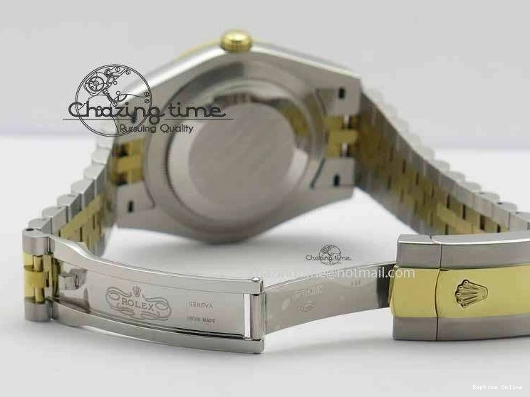 0416 DateJust II 41mm SS YG BP Maker Best Edition Black Dial On Jubilee Bracelet A Lightweight 3670